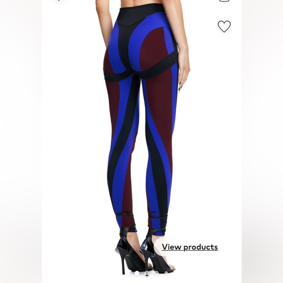 MUGLER SPIRAL PANTS! Sold out everywhere - Picture 4 of 9
